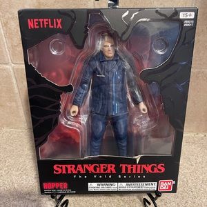 Stranger Things: The Void Series: Detective HOPPER: Action Figure by Ban Dai